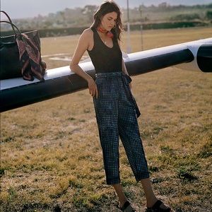 NWT Anthropologie Maeve Avryl Bleached Slim Pants Z185-5
